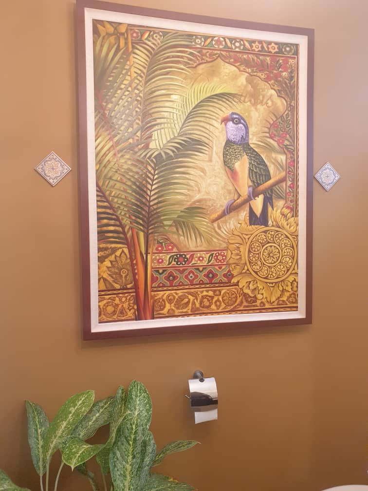 Affordable Custom Made Contemporary Birds Oil Painting On Canvas In Malaysia Office/ Home @ ArtisanMalaysia.com
