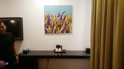 Affordable Flower Oil Painting Made On Canvas In Malaysia Office/ Home @ ArtisanMalaysia.com