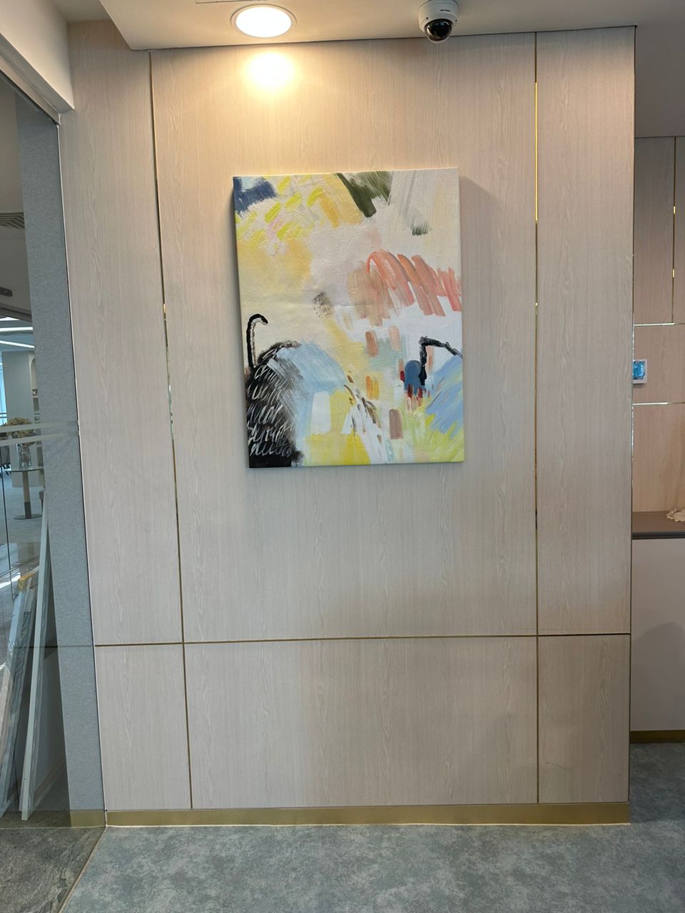 Affordable Custom Made Hand-painted Modern Colourful Abstract Oil Painting In Malaysia Office/ Home @ ArtisanMalaysia.com