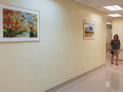 Affordable Autumn Scenery Oil Painting Made On Canvas In Malaysia Office/ Home @ ArtisanMalaysia.com