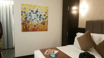 Affordable Flower Oil Painting Made On Canvas In Malaysia