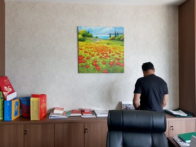 Affordable Colourful Flower Oil Painting Made On Canvas In Malaysia Office/ Home @ ArtisanMalaysia.com