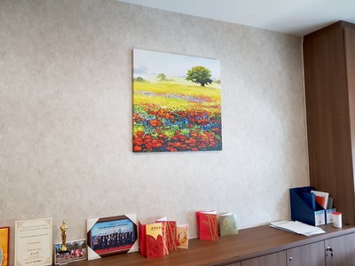 Affordable Colourful Flower Oil Painting Made On Canvas In Malaysia Office/ Home @ ArtisanMalaysia.com