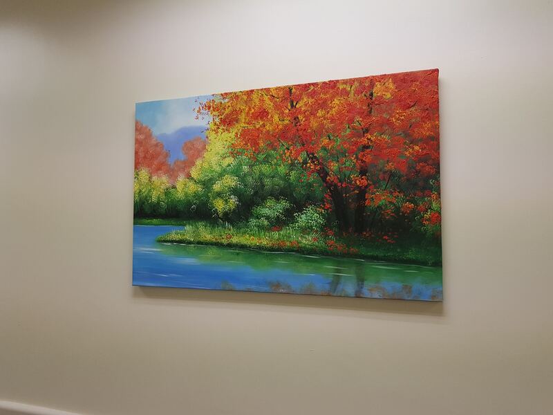 Affordable Custom Made  Scenery Oil Painting On Canvas In Malaysia Office/ Home @ ArtisanMalaysia.com
