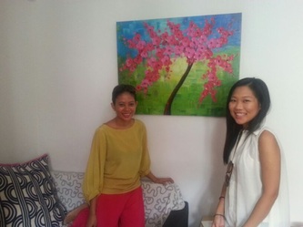 Affordable Custom Made Flower Oil Painting On Canvas In Malaysia Office/ Home @ ArtisanMalaysia.com