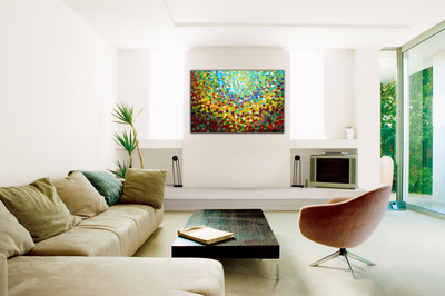 Affordable Custom Made Contemporary Abstract Oil Painting Made On Canvas In Malaysia