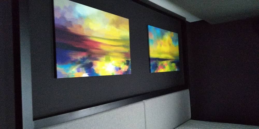 Affordable Colourful Scenery Abstract Oil Painting Made On Canvas In Malaysia Office/ Home @ ArtisanMalaysia.com