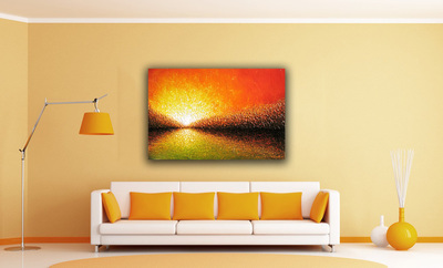 Affordable Custom Made Contemporary Scenery Oil Painting Made On Canvas In Malaysia