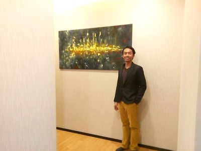 Affordable Contemporary Abstract Oil Painting Made On Canvas In Malaysia Office/ Home @ ArtisanMalaysia.com