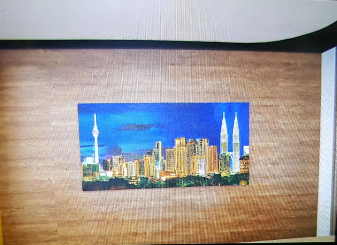 Affordable Scenery CityScapes Oil Painting Made On Canvas In Malaysia Office/ Home @ ArtisanMalaysia.com