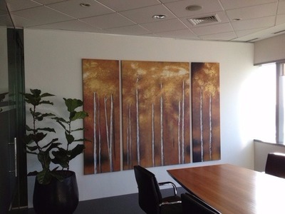 Affordable Custom Made Forest Tree Oil Painting Made On Canvas In Malaysia Office/ Home @ ArtisanMalaysia.com