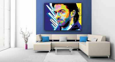 Affordable Custom Made Pop Art Oil Painting Made On Canvas In Malaysia