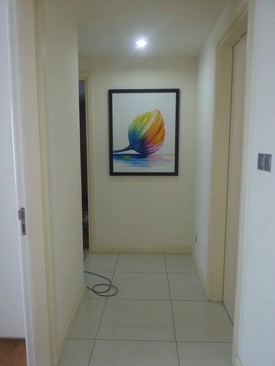 Affordable Minimalist  Colourful Flower Oil Painting Made On Canvas In Malaysia Office/ Home @ ArtisanMalaysia.com