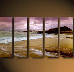 Affordable Beach Scenery Panels Artwork Oil Painting In Malaysia  Office/ Home @ ArtisanMalaysia.com