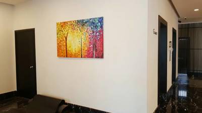 Affordable Vibrant Tree Scenery Landscape Oil Painting Made On Canvas In Malaysia Office/ Home @ ArtisanMalaysia.com