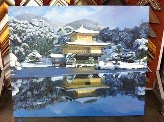 Affordable Custom Made  Temple Oil Painting Made On Canvas In Malaysia