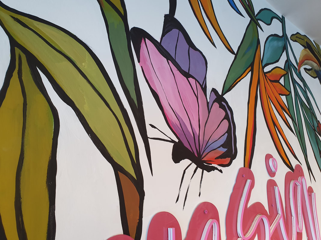 Affordable Flora and Fauna Mural Art at Accenture Tun Razak Exchange