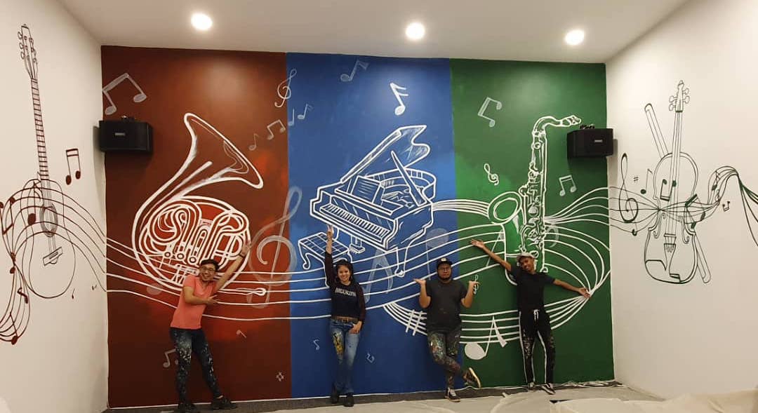 Affordable Musical Mural Art In Malaysia