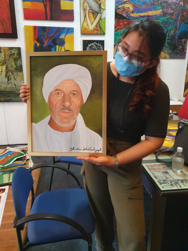 Affordable Custom Made  Portrait Oil Painting On Canvas  In Malaysia