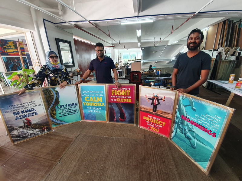 Affordable Custom Made  Digital Printing On Canvas In Malaysia