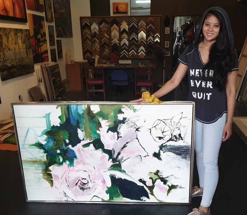 Affordable Custom Made Flora and Fauna Oil Painting On Canvas  In Malaysia Office/ Home @ ArtisanMalaysia.com