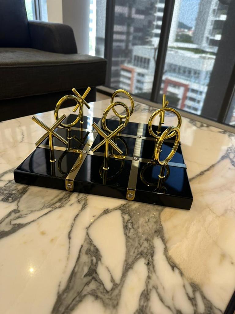 Affordable Elegant Marble Home Decor Item Black and Gold In Malaysia Office/ Home @ ArtisanMalaysia.com