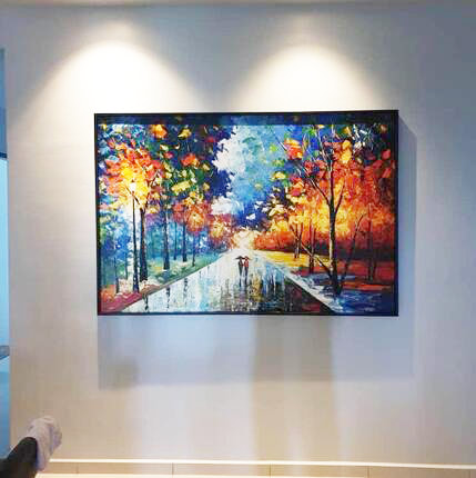 Affordable Custom Made  Scenery Abstract Oil Painting Made On Canvas In Malaysia @ ArtisanMalaysia.com