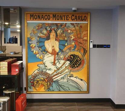 Affordable Custom Made Hand-painted Monte Carlo Oil Painting In Malaysia Office/ Home @ ArtisanMalaysia.com