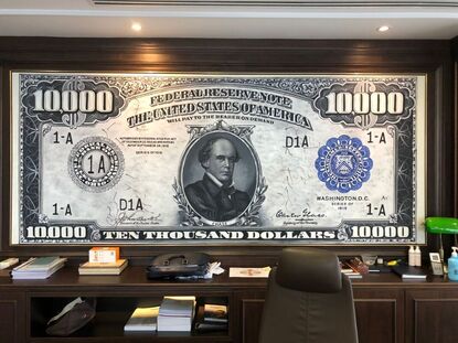U.S Dollar Bill for Menara TSLAW