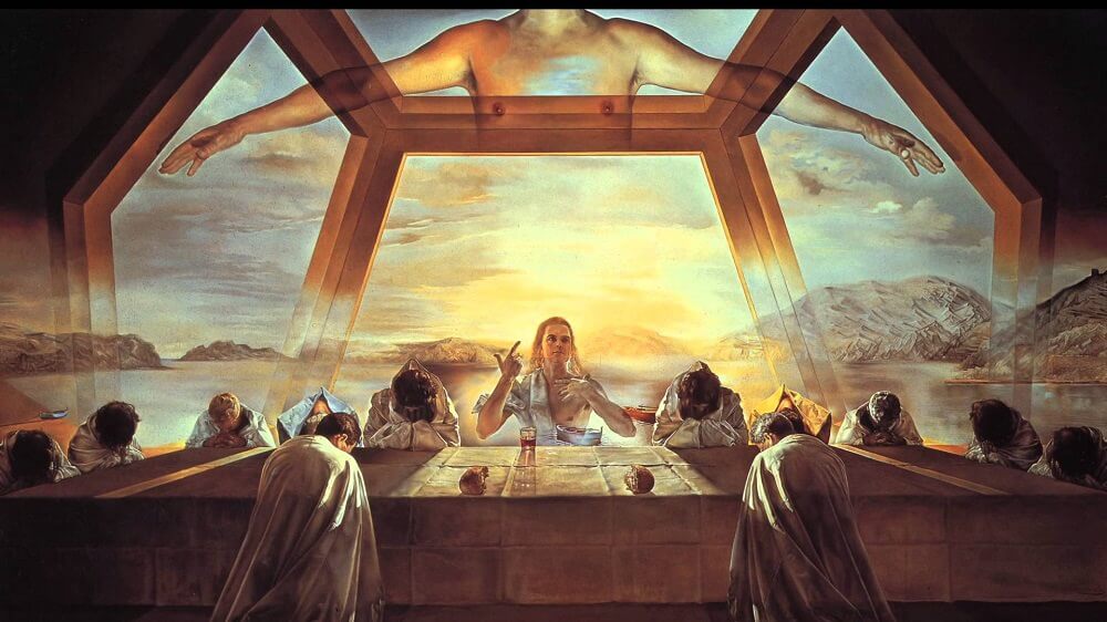 Affordable Custom Made Hand-painted The Sacrament Of The Last Supper by Salvador Dali Oil Painting In Malaysia Office/ Home @ ArtisanMalaysia.com