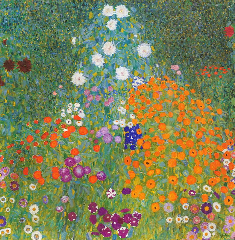 Affordable Custom Made Hand-painted Captivating Timeless Bauerngarten by Gustav Klimt Oil Painting In Malaysia Office/ Home @ ArtisanMalaysia.com
