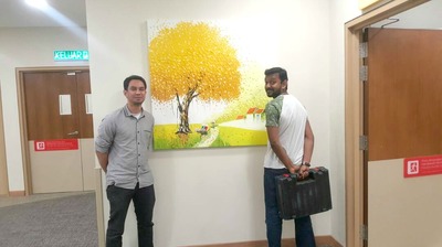 Affordable Vietnamese Oil Painting Made On Canvas In Malaysia Office/ Home @ ArtisanMalaysia.com