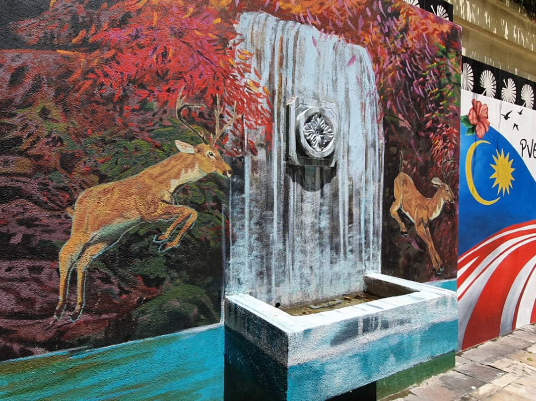 Affordable Deer Animal Mural art in Malaysia