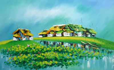 Affordable Scenery Oil Painting Made On Canvas In Malaysia